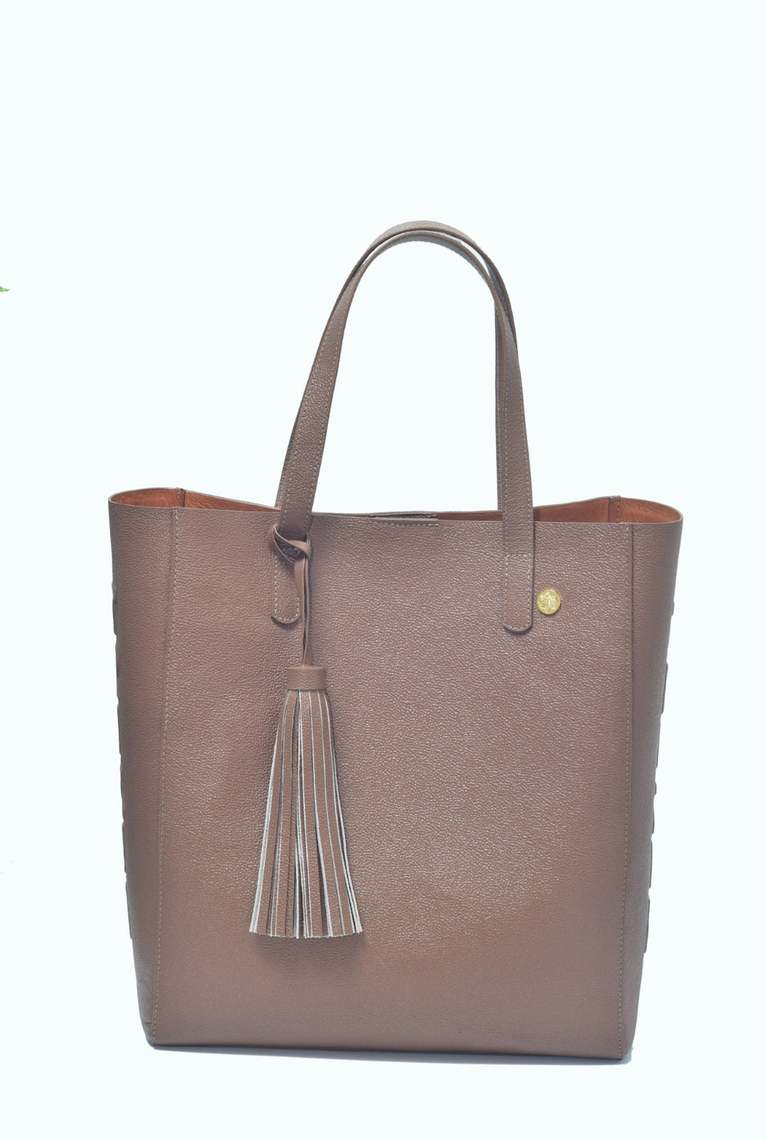 TRIZIA TOTE HANDBAG (Cane Honey)