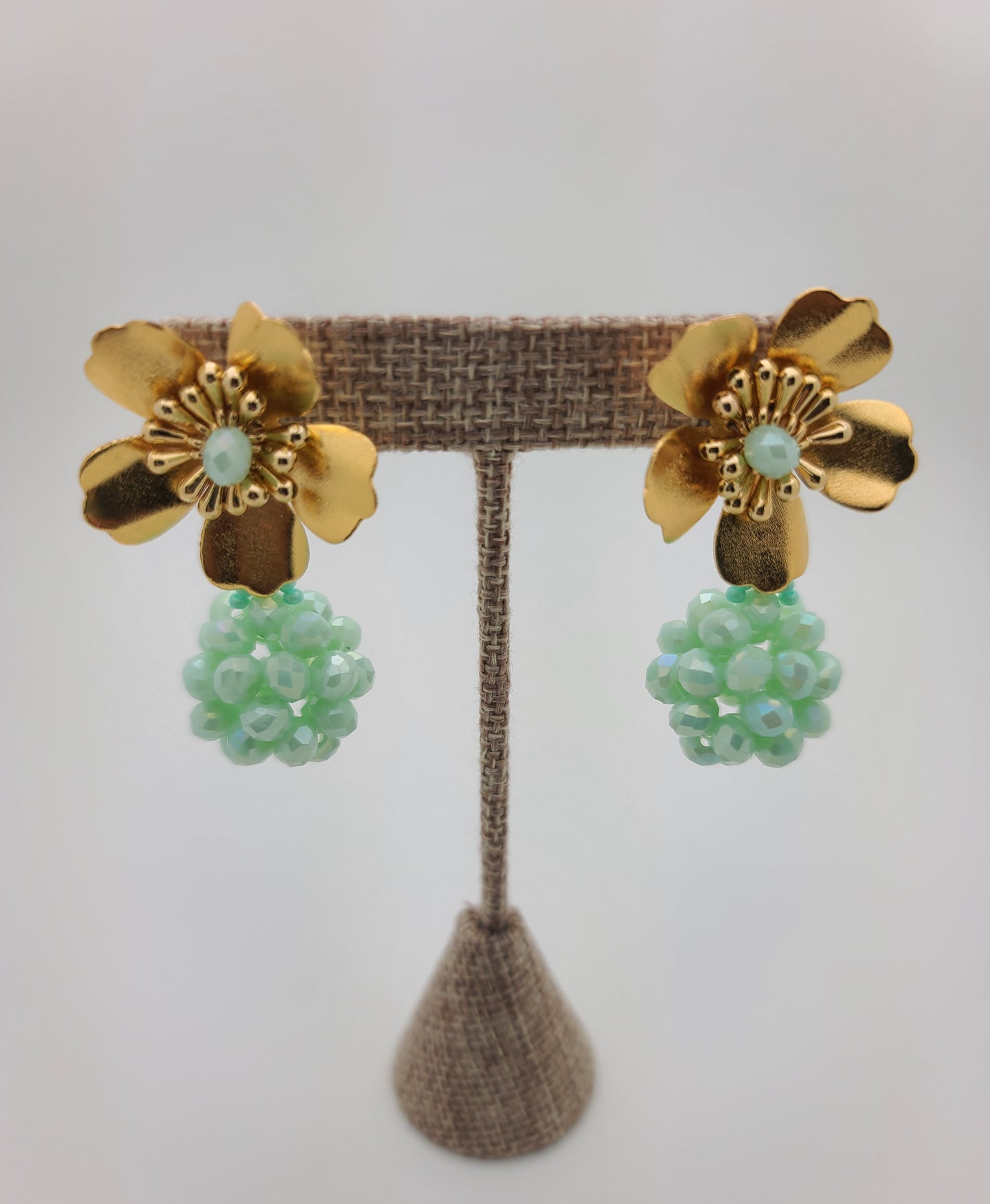 Kate ball Earrings (Mint)