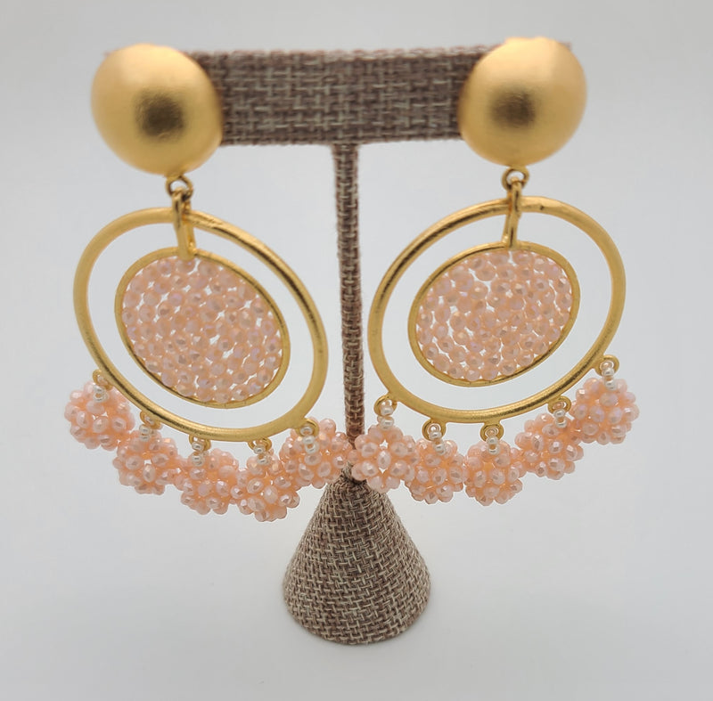 Cubana Earrings (brilliant pearl)