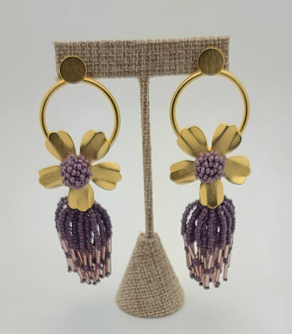 Chloe Earrings (purple)