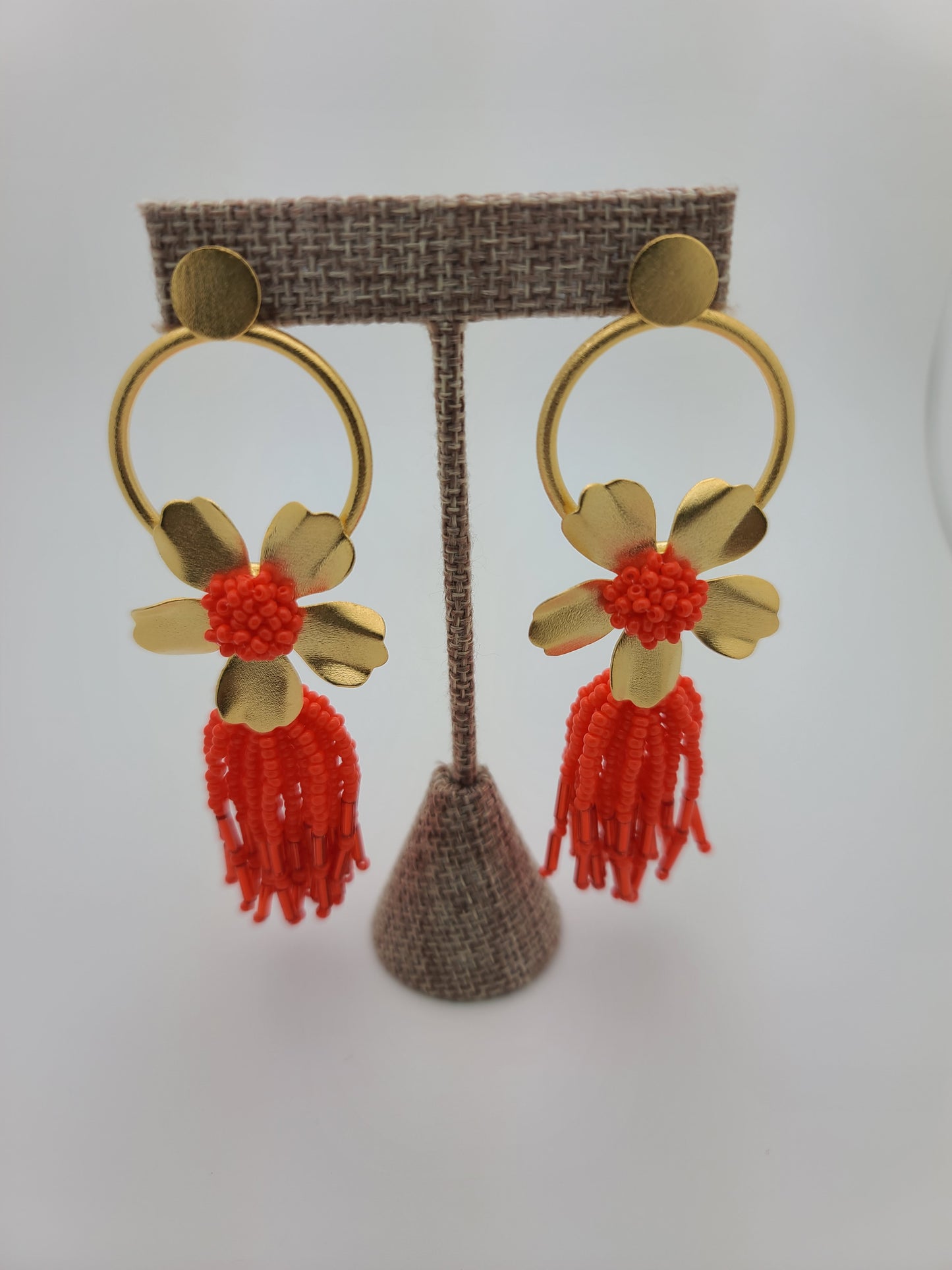 Chloe Earrings (Orange)