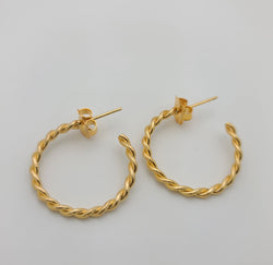 Rossi Hoops (Small/Gold)