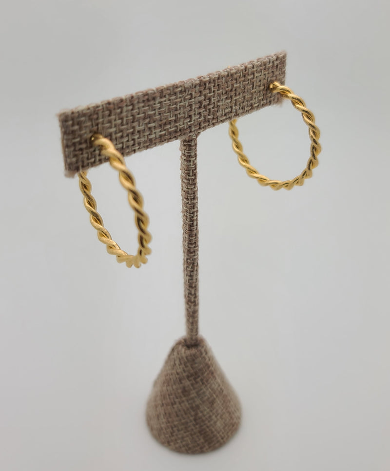 Rossi Hoops (Small/Gold)