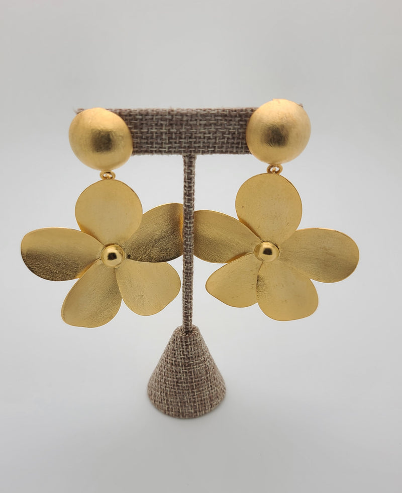 Lucy Flower (Half dome post/gold)