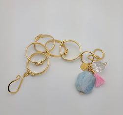 Bow Circle Link Bracelet