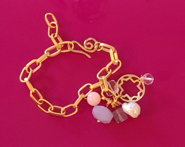Trizia's gemstones chain bracelets (002)