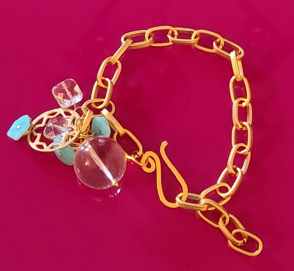 Trizia's gemstones chain bracelets (004)