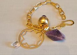 Trizia's gemstones chain bracelets (001) SOLD OUT